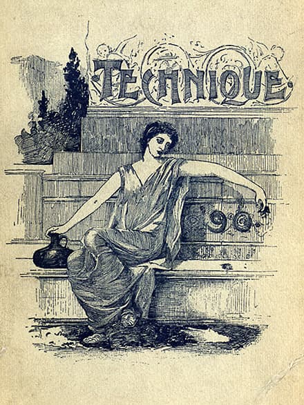 MIT Technqiue 1890 yearbook