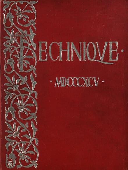 MIT Technqiue 1895 yearbook