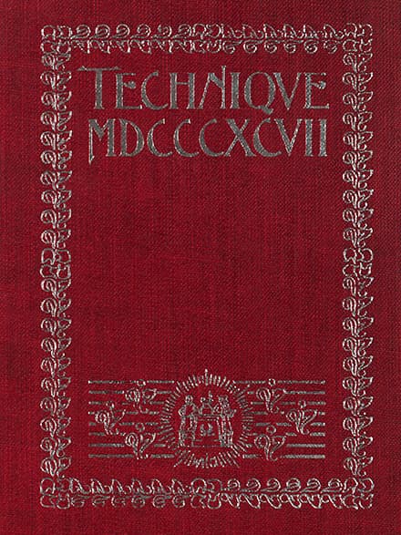 MIT Technqiue 1897 yearbook