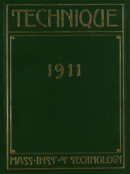 MIT Technique 1911 yearbook