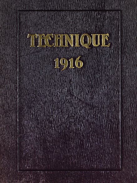 MIT Technique 1916 yearbook