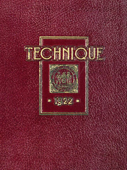 MIT Technique 1922 yearbook