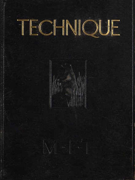 MIT Technique 1925 yearbook