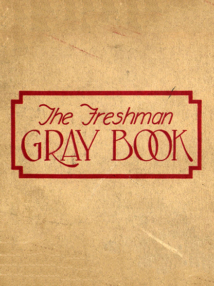 Freshman Gray Book Cover